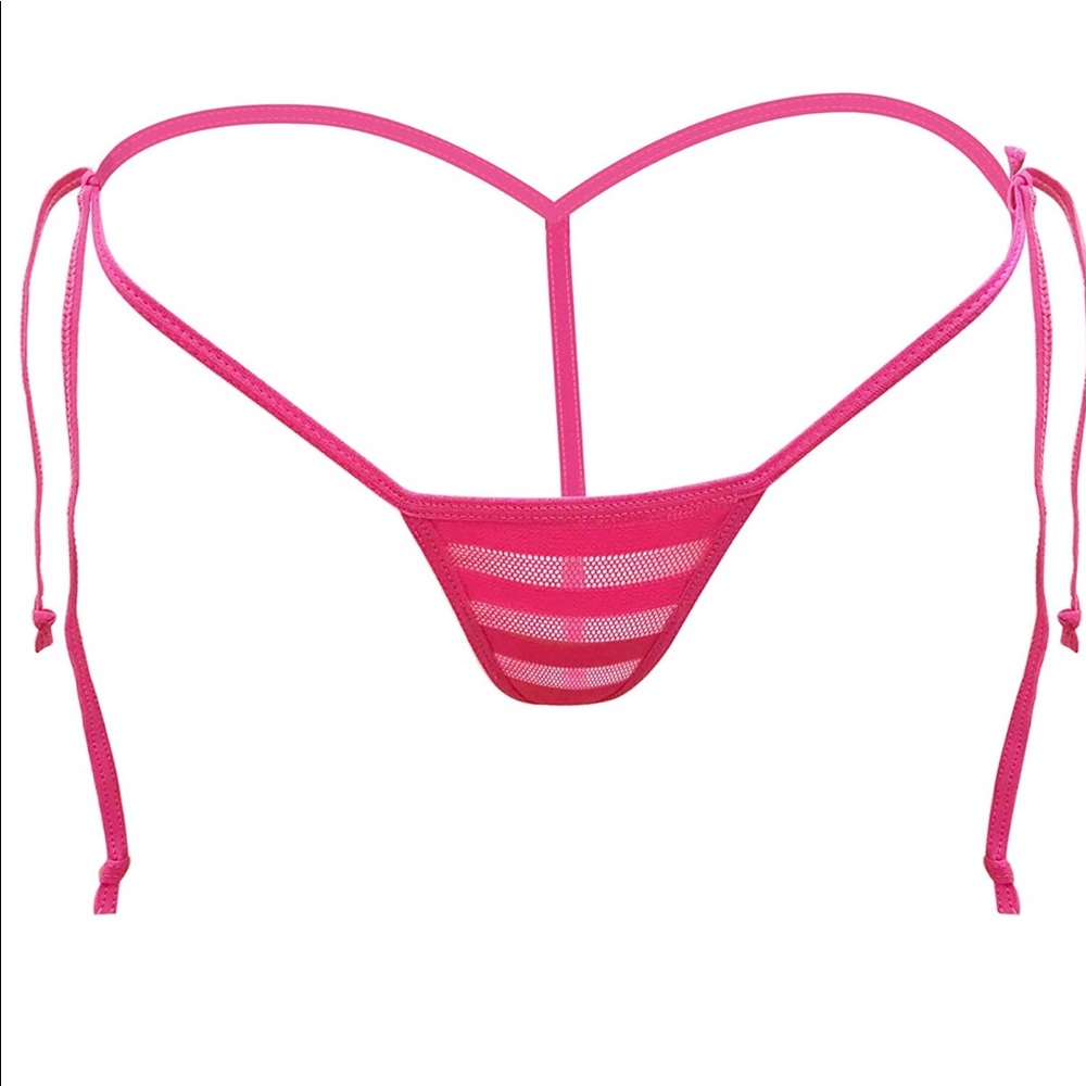 Pink Micro Thong